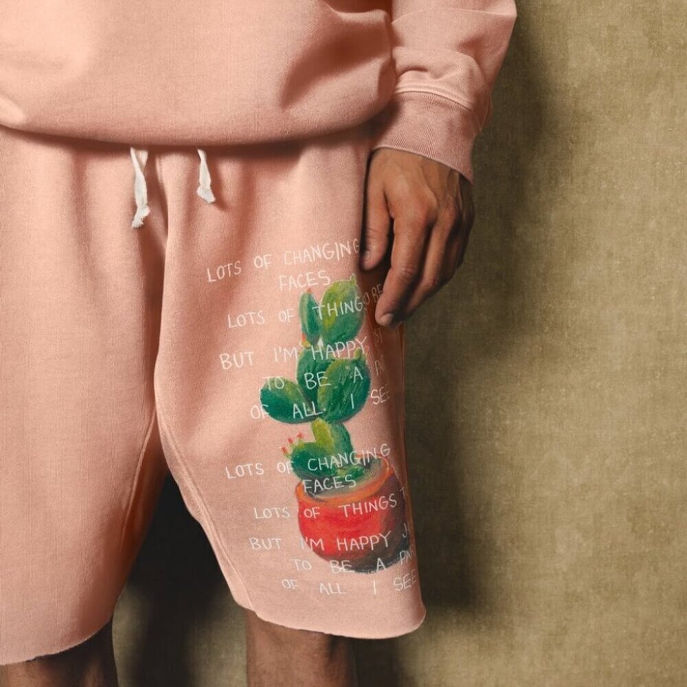 Camp High Collective Cactus Fleece Drawstring Shirts Size XL